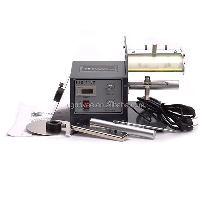 4-180mm Wide Automatic Label Dispenser FTR-118C Automatic Label Stripping Machine with Counting Function Label Peeling Machine