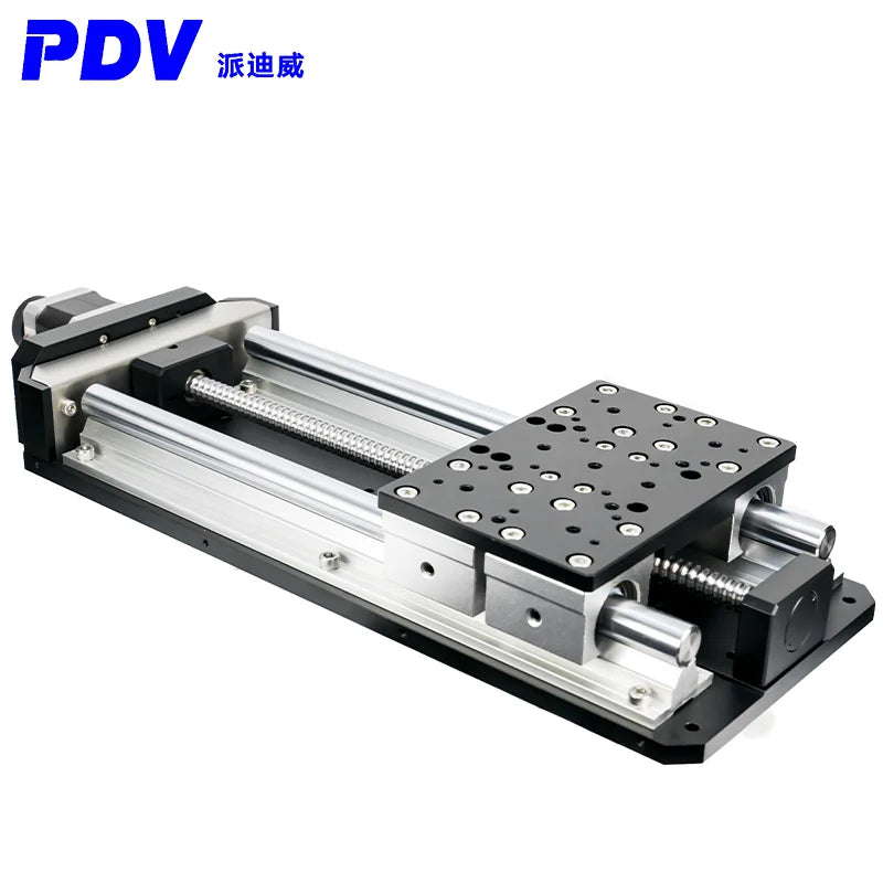 PT-GD130P 50/100/150/200/300/400/500 Miniature Motorized High Precision Linear Stages Translation Stage