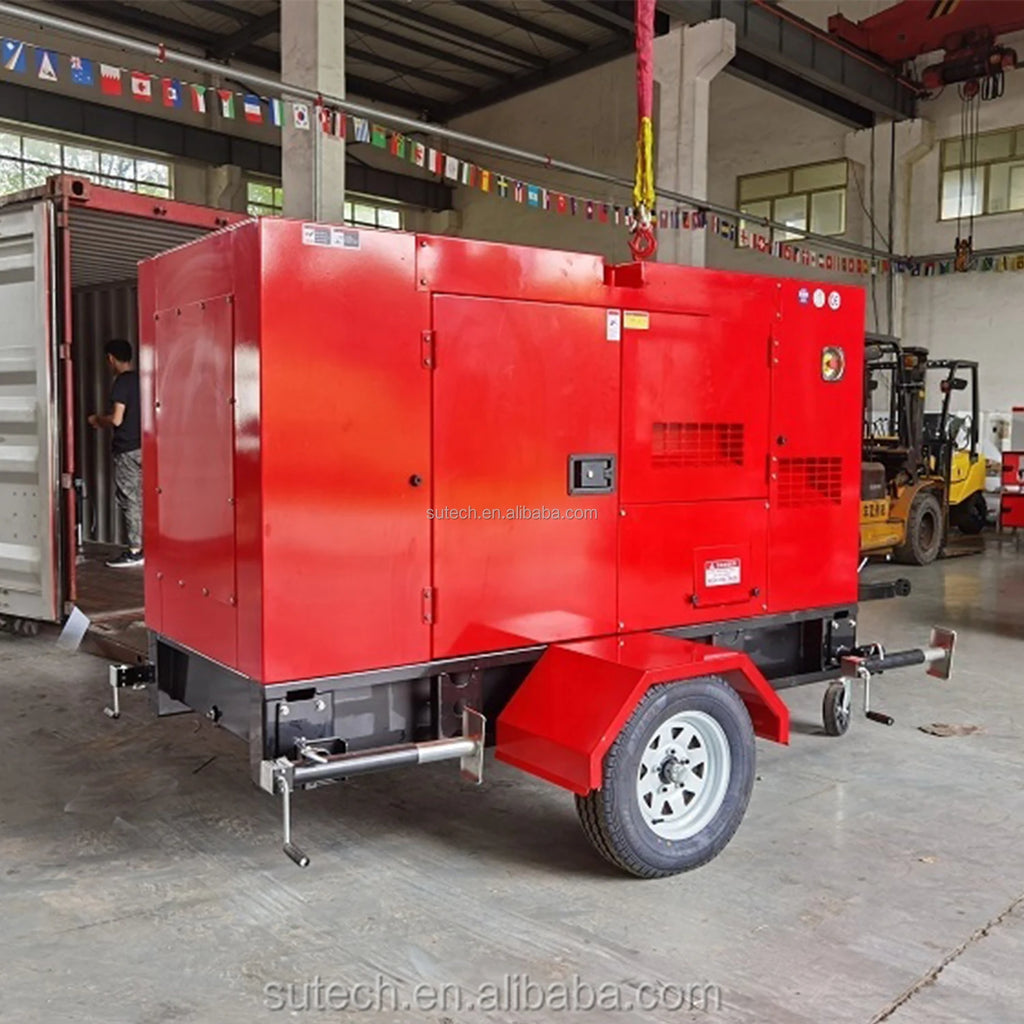 Powered by ISUZU diesel Motor Leroy Somer Alternator 60kva dynamo Generator Set